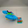 JMSTC230210158 bloques de construcción, paquete de catamarán, prueba de ensamblaje, solo como referencia en el aula, productos terminados de producción pequeña.