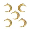 Nuevos Accesorios de Joyería de Aleación Colgante Individual Colgante de Luna Pulsera Simple Collar Llavero Colgante Decorativo L640