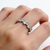 Anillo Abierto Irregular de Zirconia Exquisita Estilo Coreano de Lujo Ligero para Mujer, Anillo Ajustable para Dedo Índice de Influencer de TikTok