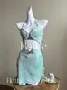 2026 Nuevo Menta Mambo de Alta Calidad Sexy para Vacaciones de Verano Aguas Termales Junto al Mar Bikini de Dos Piezas