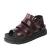 Novedad Verano 2024 Sandalias para Mujer Tallas Grandes Hebilla Casual Zapatos de Playa Plataforma Transfronterizo Tallas Grandes Planas Sandalias Martin
