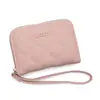 Nueva cartera corta para mujer con múltiples ranuras para tarjetas, monedero, tarjetero con cremallera versátil estilo coreano, bolsa de almacenamiento con clip para tarjetas