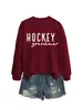 Sudadera para Mujer Amazon Otoño e Invierno Cómoda y Versátil Casual Transfronteriza Hockey Abuela Corazón Pequeño
