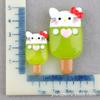 Accesorios de Resina que Brillan en la Oscuridad de Helado, Accesorios para el Cabello Kuromi Sanrio, Accesorios para el Cabello de Helado, Pegamento de Crema Casero para DIY