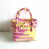Nova Bolsa de Palha do Fabricante, Bolsa de Mão com Combinação de Cores, Bolsa de Palha Plástica, Bolsa Pequena, Lembrança, Decoração para Foto, Bolsa de Mão para Mulheres