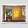 Tela de Fondo para Ventana con Vista al Mar Estilo ins Fresca Habitación Dormitorio Mesita de Noche Dormitorio Vivienda de Alquiler Renovación Casa de Huéspedes Decorativa Tela de Pared Tapiz