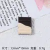Miniatura Infantil de Chocolate Comida de Juguete Creativo Hecho a Mano DIY Accesorios de Pegamento de Crema Resina Pequeños Accesorios Paquete de Material para Joyería