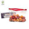 Seta Shiitake Espinaca Conservación Fresca Bolsa con Cierre Deslizante PE Grado Alimenticio Fruta Seca Empaque Bolsa Compacta Bolsa Portátil con Deslizador