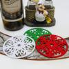 Procesamiento y Personalización de Posavasos de Fieltro de Múltiples Especificaciones, Posavasos de Fieltro Creativos y Personalizados con Recortes Coloridos Aislantes y Antideslizantes para Comedor