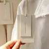 Etiquetas de pendurar estilo moderno para loja de roupas, etiquetas universais para fazer roupas masculinas e femininas, produção de etiquetas de papel