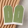 Etiquetas de Ropa de Tarjeta Blanca Personalizadas de Alta Gama, Etiquetas de Precio de Ropa Gruesas Versátiles, Etiquetas Anti-Manipulación