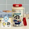 Termo nuevo aislado de acero inoxidable 316L, una taza de café creativa y portátil para niños, perfecta para estudiantes, con un diseño moderno y elegante