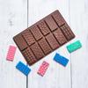 12 moldes de silicona para chocolate 580, ideales para decorar tartas, pudín de caramelo, postres y complementos de cocina.