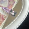 Horquilla con clip superior de Sanrio con forma de corazón para niña, accesorio para el cabello con combinación de Kulomi