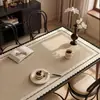 Mantel estilo vintage, impermeable y a prueba de aceite para mesa de comedor, lavable y resistente al calor, con un toque de lujo ligero y alta gama, mantel retro para mesa de café y alfombrilla de escritorio