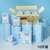 Toallitas húmedas para bebés, manos y boca, bolsa pequeña especial, portátil, para llevar en el bolso, para estudiantes y niños, toallitas húmedas para el hogar, económicas, bolsa grande de 10 piezas