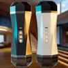 Jiuai Completamente Automático de Doble Cabezal Avión Taza Hombres Dispositivo Eléctrico de Masturbación Juguete Sexual para Adultos