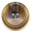 Botones de Resina de Alta Gama, Botones Brillantes de Cuatro Agujeros, Botones Redondos Mate, Botones Decorativos para Abrigos y Gabardinas, Botones Cosidos a Mano para Trajes