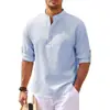 Ropa de Hombre Transfronteriza Verano 2026 Nuevo Hombre Deseo Amazon Camisa de Manga Corta de Color Sólido para Hombre Top