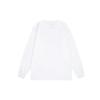 Camiseta de algodão pesado 230 com punho, ombro caído, manga longa, masculina e feminina, cor sólida, gola redonda, roupas de outono, camisa básica solta