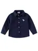 Camisa de Manga Larga para Niños 2026 Nueva Ropa de Primavera y Otoño Niños Bebé Camisa de Pana Niño Cuello Solapa Top Venta al por Mayor