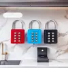 Candado de Contraseña Maleta Gabinete Cerradura Doméstica Aleación de Zinc Duradero Botón de Cerradura Ciega Candado de Contraseña Herramienta de Candado Cerradura