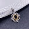 Joyería de Piedras Preciosas de Colores, Chapado en Plata 925 con Oro de 18K, Monturas de Colgante que Se Pueden Usar para Montar Varias Piedras Sueltas, Se Puede Personalizar Según Tu Diseño