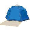 Tienda de campaña con parasol en stock para acampar, hexagonal totalmente automático para viajes al aire libre, equipo de camping, no requiere montaje, montaje rápido, portátil