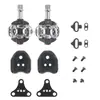 Pedal autoblocante para bicicleta de montaña pedal aleación de aluminio adecuado para accesorios del sistema de calas Himano SPD