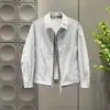 Chaqueta de Alta Calidad para Hombre, Nueva Tendencia de Primavera y Otoño, Falso Dos Piezas, Solapa, Versátil, Holgada, Diseño Cómodo para Hombre