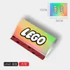 Pegatinas decorativas lavables estilo Lego para coche, etiquetas personalizadas para decoración del maletero exterior, pegatinas para motocicleta