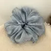 Goma para el pelo plisada simple estilo coreano, tipo hada, de alta gama para primavera/verano, accesorio para coleta de celebridad de internet, flor para atar el pelo