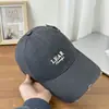 Novo Estilo Boné de Beisebol Macio Desgastado com Bordado de Letras para Primavera e Verão Feminino, Estilo Coreano Versátil Casual Proteção Solar Chapéu de Sol para Exterior