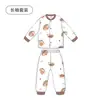 [Personalizado] Bata de Noche Tatapig/Él Ella Cerdo Pequeño Bebé Algodón Puro Clase a Cuatro Estaciones Pijama de Bebé Ropa de Casa