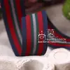 Cinta Rayada de Punto Bloque de Color Importada de Corea Cinta Rayada de Color Mixto Accesorios para el Cabello DIY Lazo Decoración para Zapatos y Sombreros