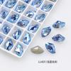 Rhinestones de Cristal Dongzhou con Forma de Hacha y Base Puntiaguda de Vidrio K9, Rhinestones para Uñas con Forma de Hacha DIY, Mismo Estilo que los Rhinestones de Mono Pequeño de Colores, Nuevo Modelo 2024