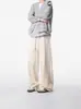 Pantalones Casuales de Terciopelo Ártico Ultragruesos para Hombres y Mujeres, Marca de Tendencia de Invierno Pantalones de Algodón Gruesos Calientes Forrados de Polar, Pantalones Rectos Versátiles de Estilo Perezoso