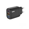 Set de Cabezal de Carga 5V2A Enchufe Cargador U+C Adecuado para Europeo, Americano y Británico Apple Huawei Teléfono Móvil Carga Rápida Cabezal de Carga