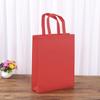 Suministro de fábrica en stock bolsas tridimensionales no tejidas al por mayor bolsas recubiertas regalos de moda educación publicidad bolsas de compra ecológicas