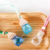 Venta al por mayor de botella de aromaterapia de vidrio creativa de 8 ml, colgante de botella vacía, subpaquete para coche, botella de aceite esencial, colgante de desodorante fresco
