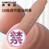 Vibrador de 10 Frecuencias Baile, Pene Simulado, Palo de Masaje Recargable, Dispositivo de Masturbación Femenina, Juguete Sexual 500082