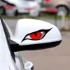 Dominantes y Personalizados Pegatinas de Coche Aterradoras, Pegatinas Decorativas para Espejo Retrovisor de Coche Ojo de Raptor, Pegatinas Creativas Impermeables que Cubren Rayones