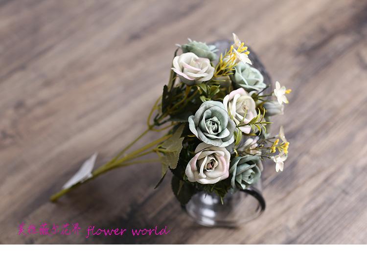 仿真婚礼现场绢花