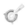 Colador de Hielo de Acero Inoxidable en Stock, Separador de Hielo, Filtro de Cubitos de Hielo para Bar, Filtro para Coctelera, Filtro de Vino