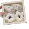 Atmósfera de Otoño e Invierno Nuevo Pasador de Estrella de Felpa Dulce Copo de Nieve Lindo Flequillo Lateral Pasador Coreano Accesorios para el Cabello