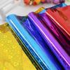 [Arte a color láser] ventas directas de fábrica de varias películas PET color BOPP plateadas transparentes láser para embalaje