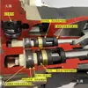 Lavadora de alta pressão máquina de lavar carro bomba cabeça acessórios clipe pano vedação principal de água êmbolo de borracha retentor de óleo anel de vedação kit de reparo