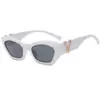 Nuevas Gafas de Sol para Mujer Moda Europea y Americana Marco Pequeño Gafas de Pasarela ins Gafas Decorativas Metálicas con Forma de V Personalizadas Transfronterizas para Hombre