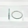 Anel Fechado Colorido de Liga de Titânio F136 com Diamante Completo G23 Titânio com Rosca Interna Brincos de Zircônia Argolas para Orelha Brincos de Pino Acessórios de Joias