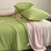 Colcha de Verano Estilo Nuevo Refrigerante de Nylon Imitación, Colcha Fina, Colcha de Aire Acondicionado, Colcha de Seda de Hielo Individual/Doble, Adecuada para Dormir Desnudo, Lavable a Máquina, Comercio al por Mayor